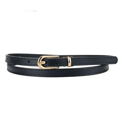 Women’s Thin Leather Belt
