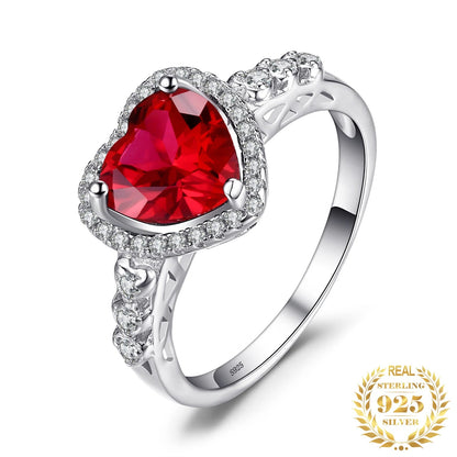 Ruby Heart Ring