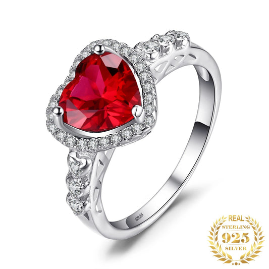 Ruby Heart Ring