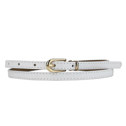 Women’s Thin Leather Belt