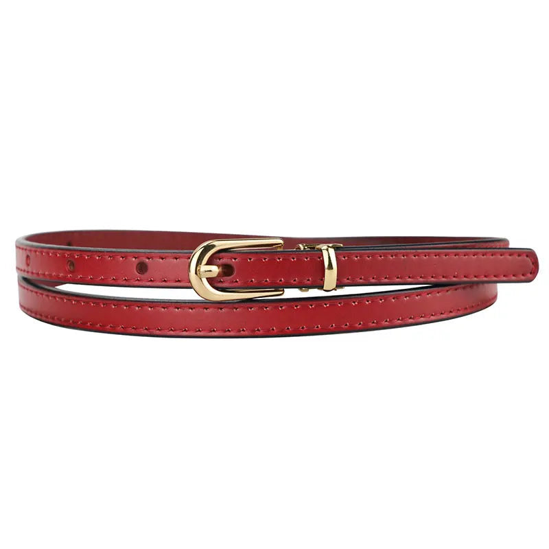 Women’s Thin Leather Belt