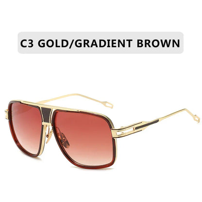 Retro metal sunglasses