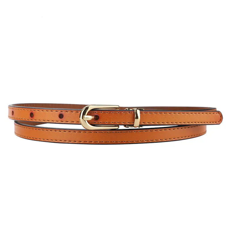 Women’s Thin Leather Belt