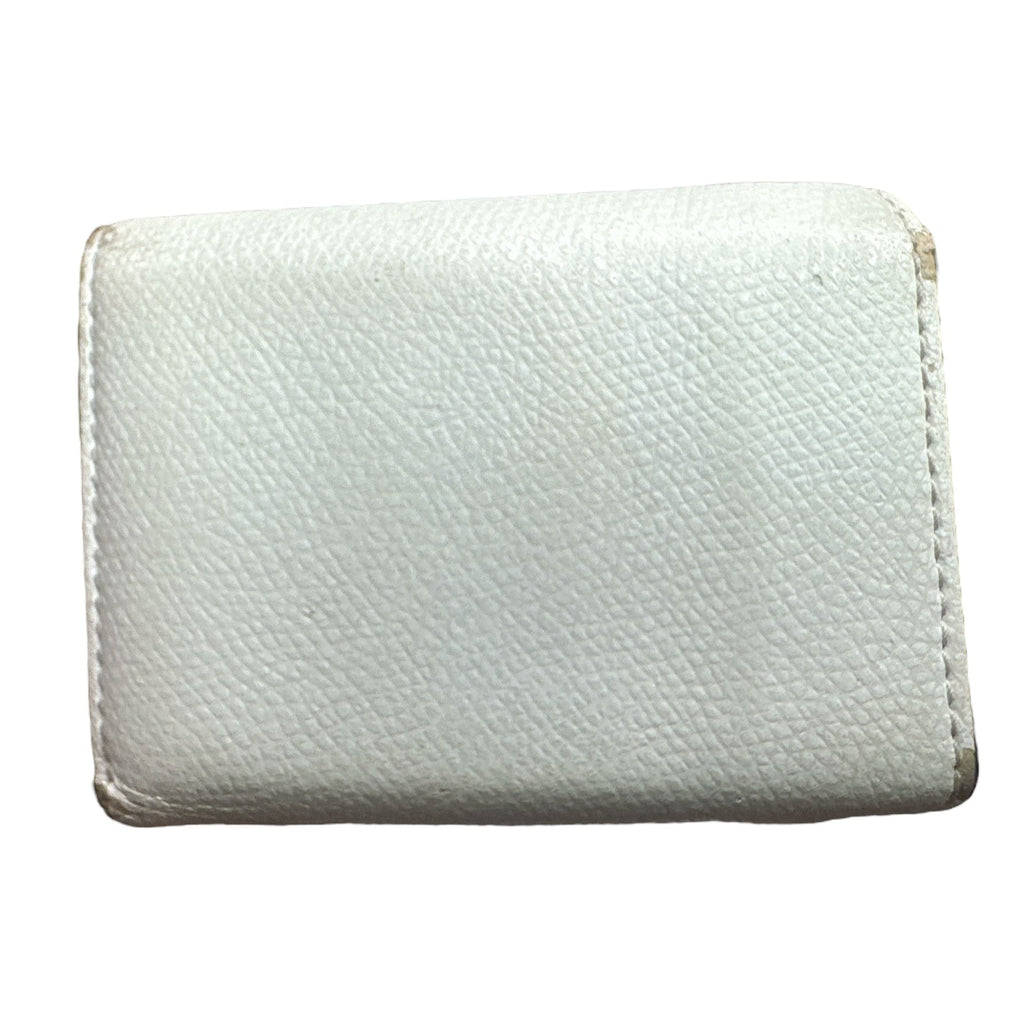 Fendi Vitello Liberty F zucca Compact Trifold Wallet - Clairely Amazing