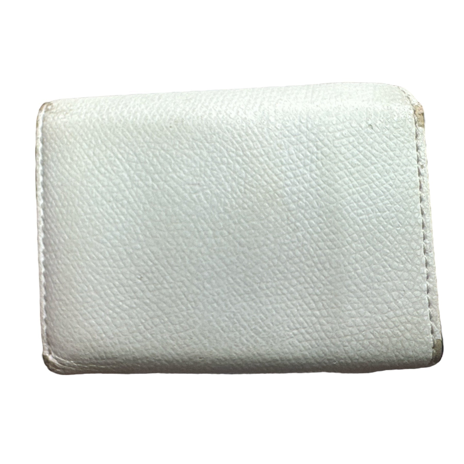 Fendi Vitello Liberty F zucca Compact Trifold Wallet - Clairely Amazing