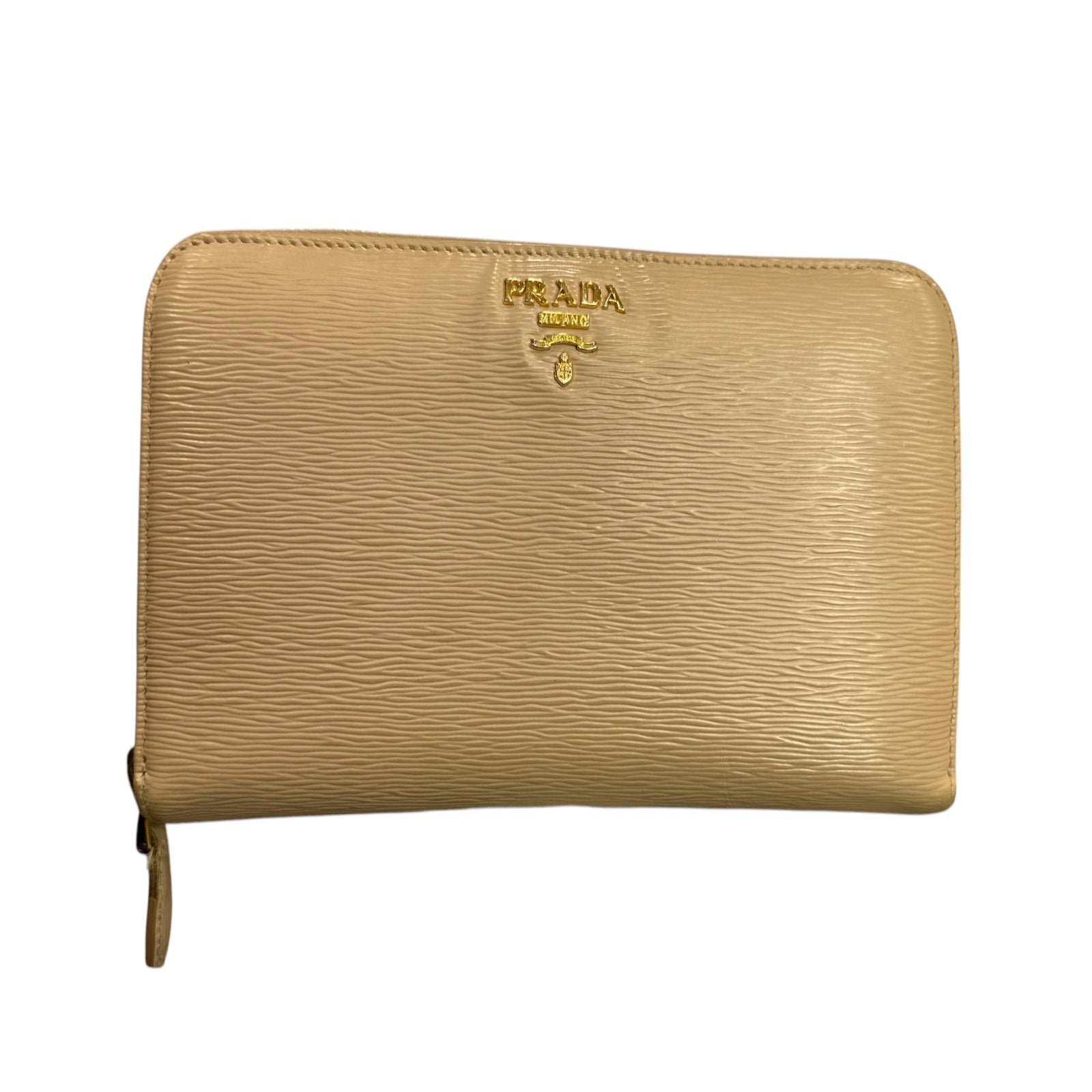 Prada Saffiano Leather long zippy wallet - Clairely Amazing
