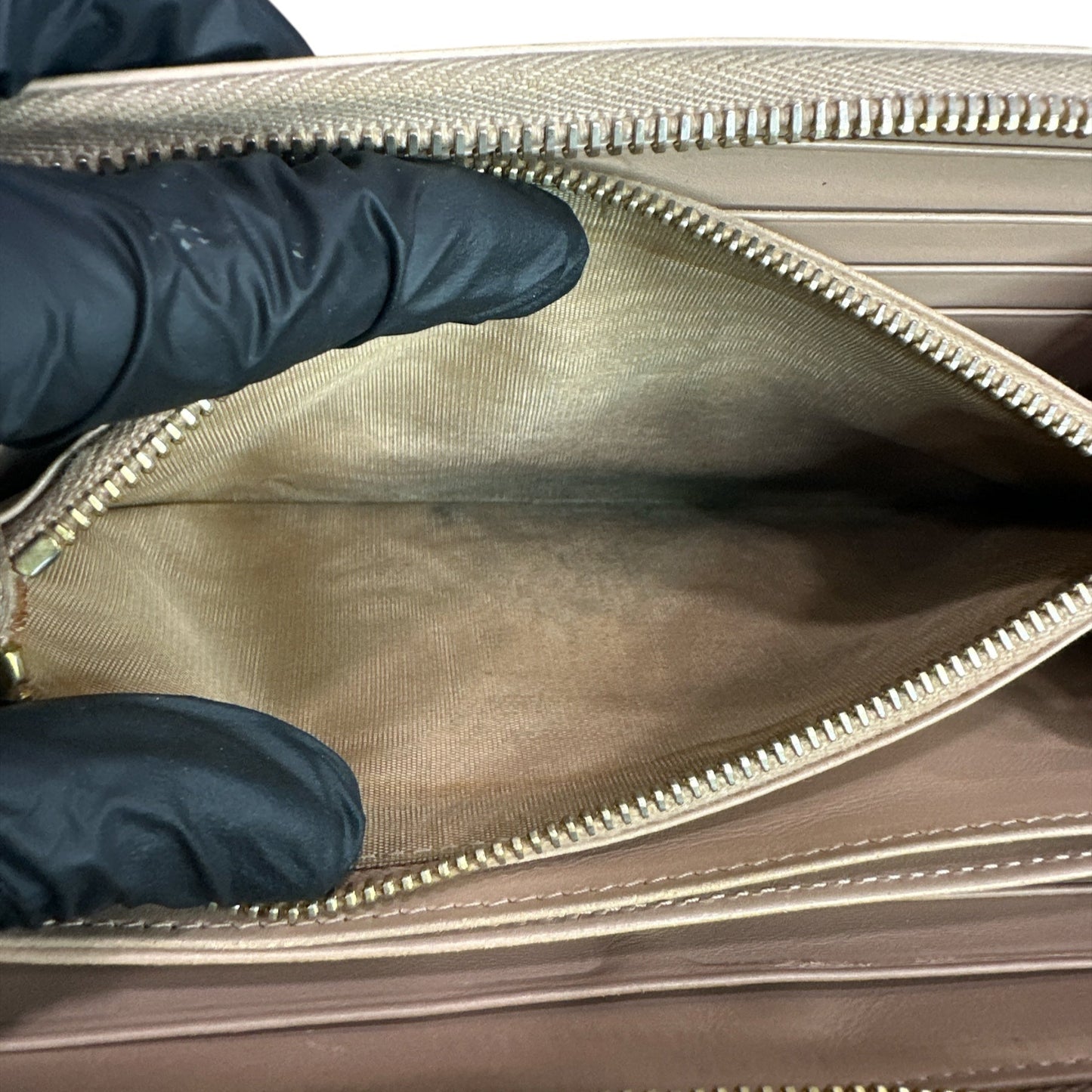 Prada Saffiano Leather long zippy wallet - Clairely Amazing