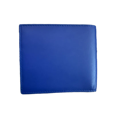 Burberry Equestrian bifold blue wallet - Clairely Amazing