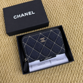 Chanel GWP Membership Exclusive Zip Wallet – Denim or Black Caviar Style