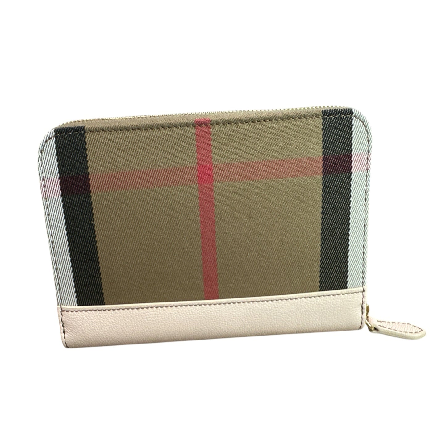 Burberry Large Check Zip Wallet - Clairely Amazing