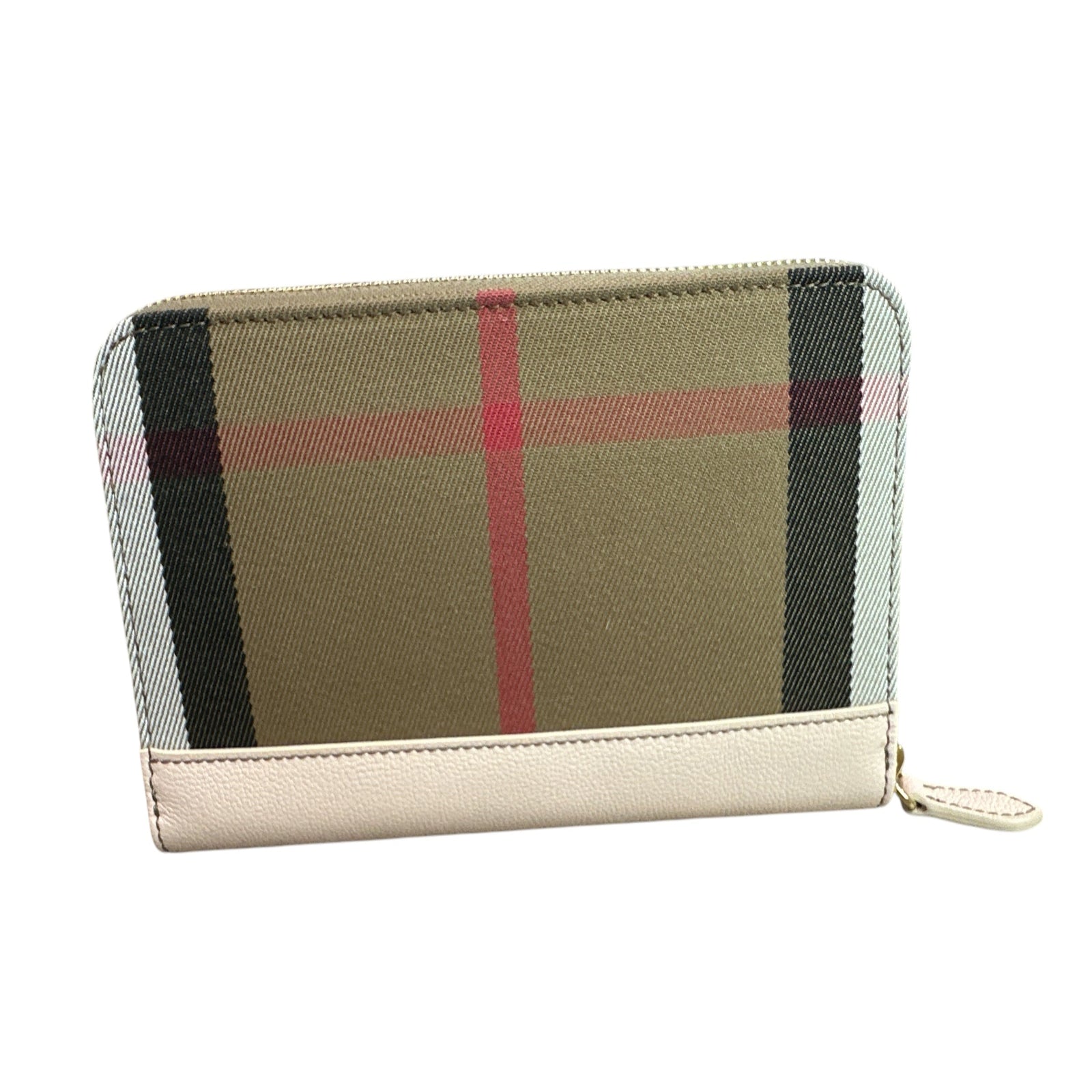 Burberry Large Check Zip Wallet - Clairely Amazing