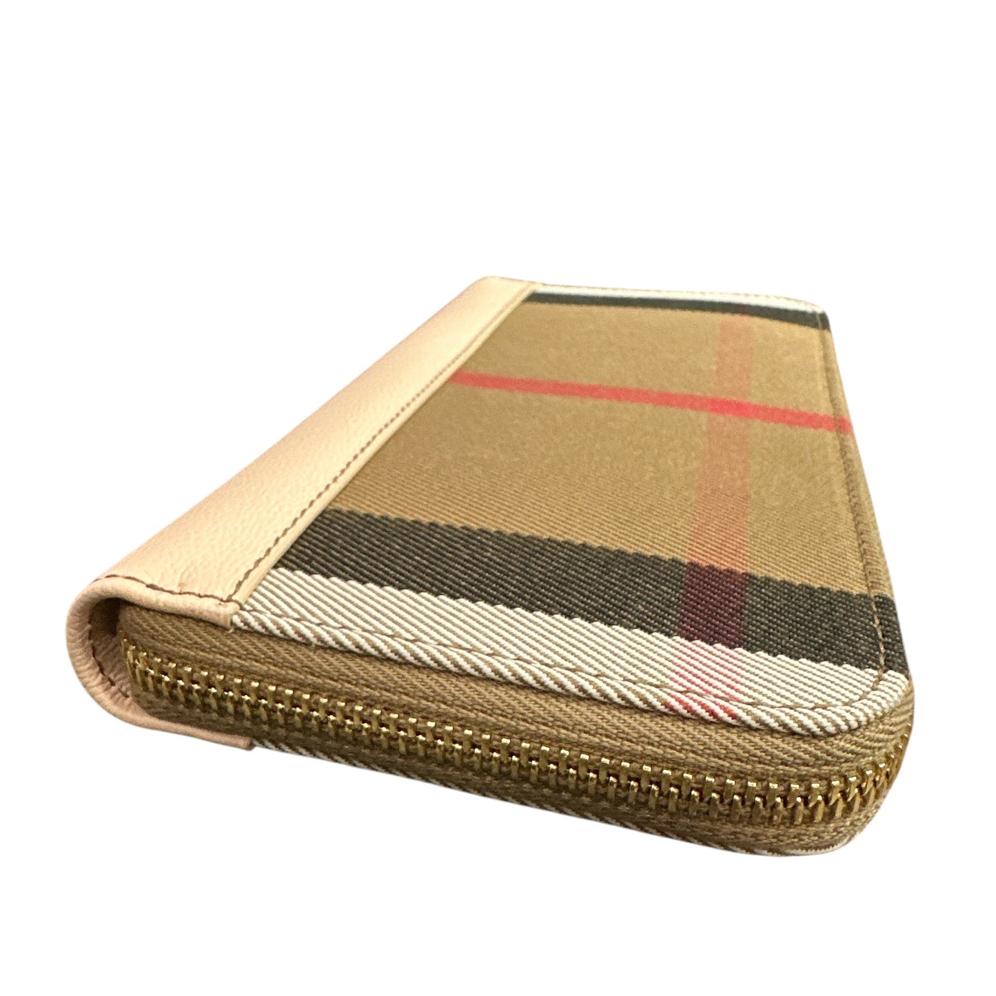 Burberry Large Check Zip Wallet - Clairely Amazing