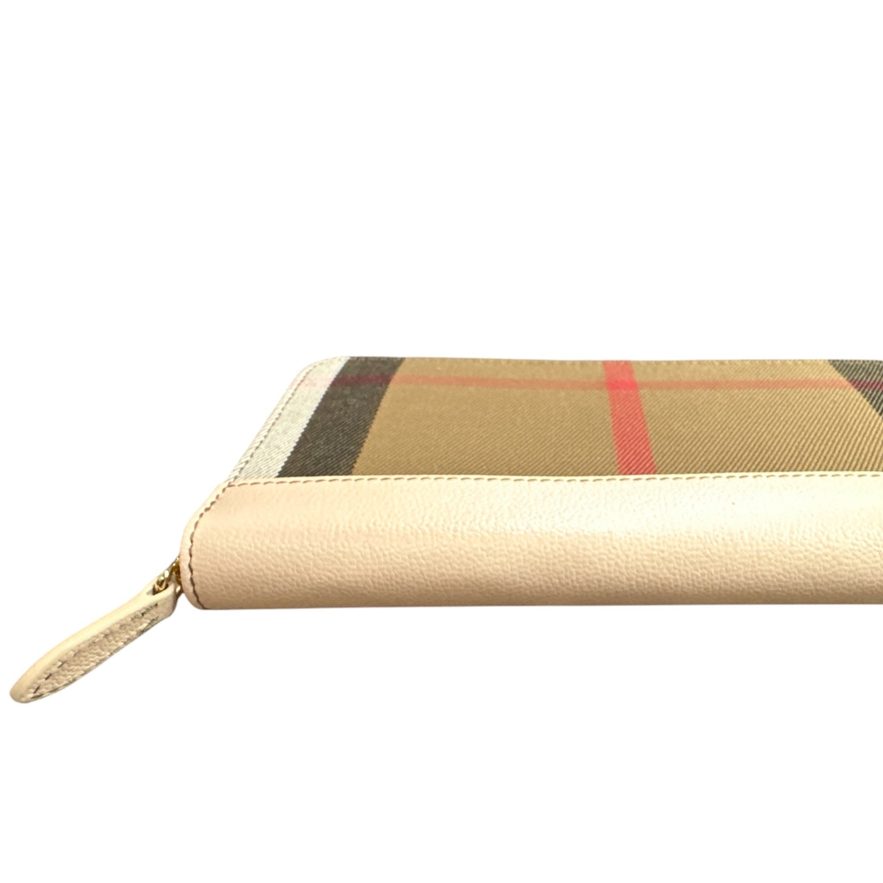 Burberry Large Check Zip Wallet - Clairely Amazing