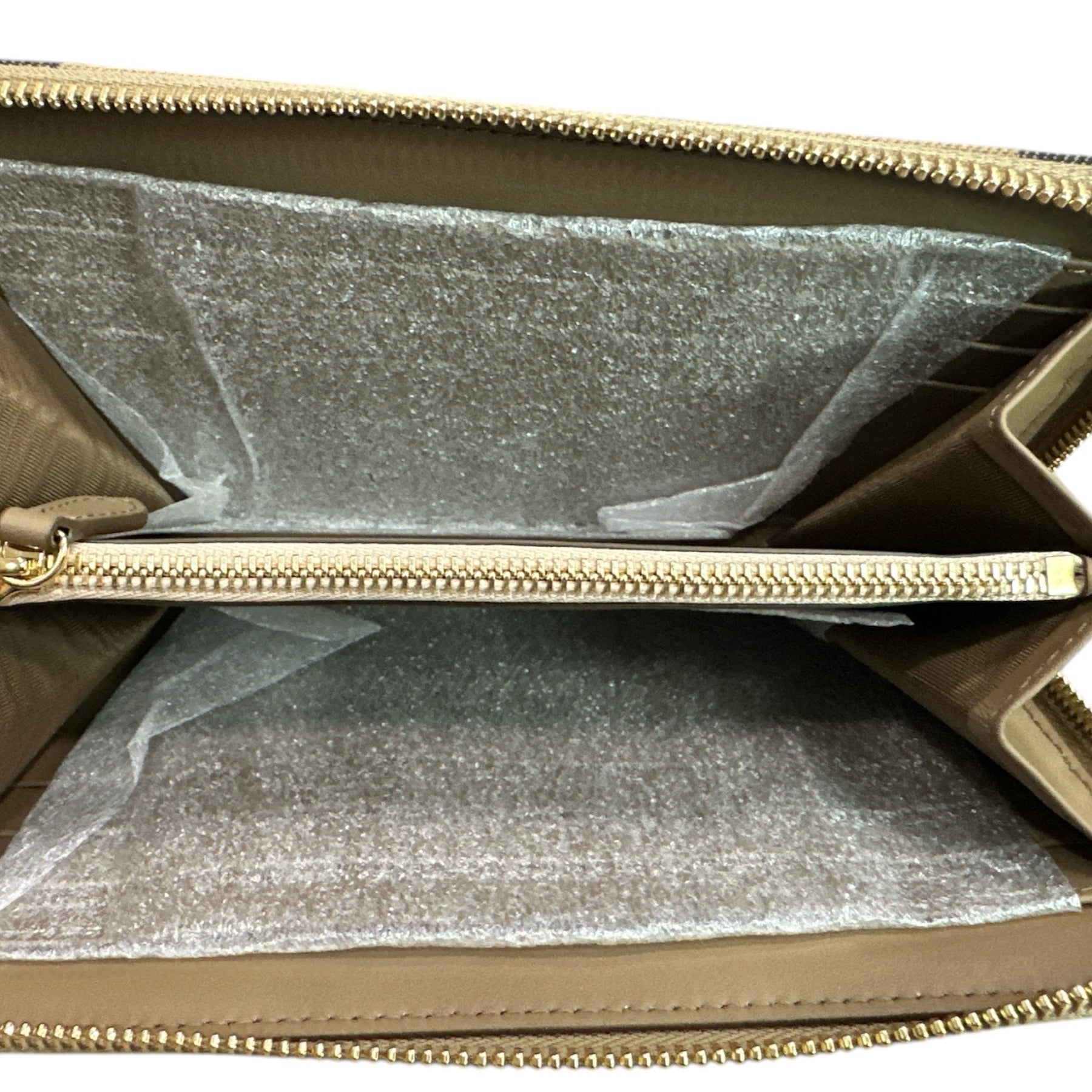 Burberry Large Check Zip Wallet - Clairely Amazing