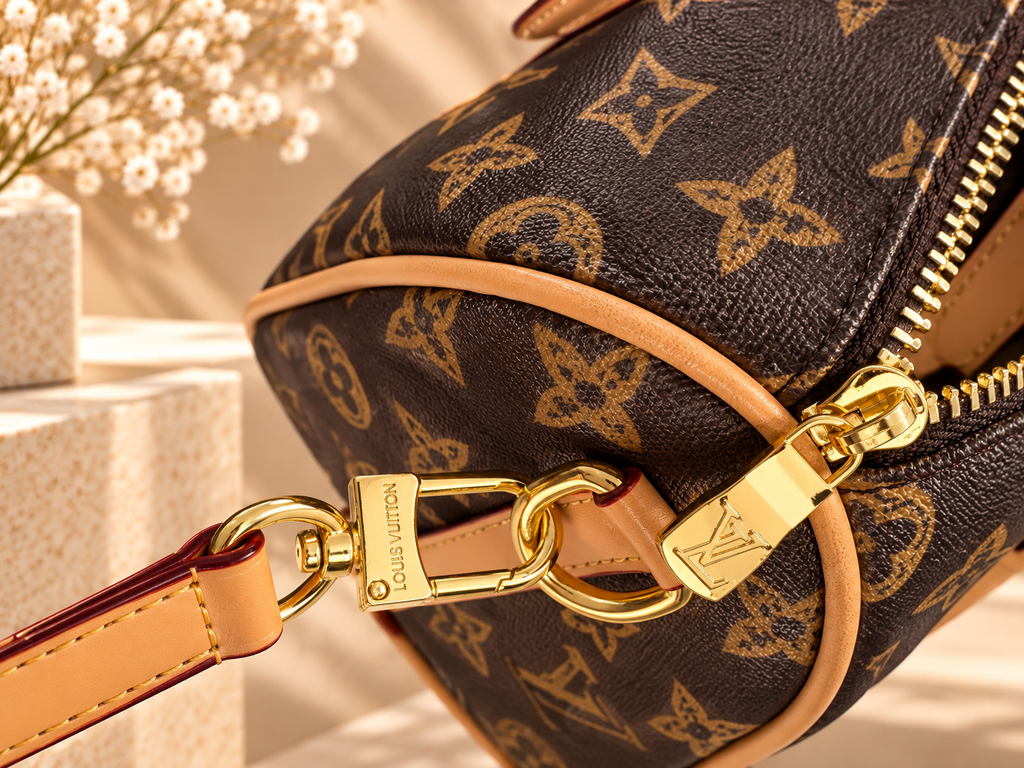 Fashion Monogram Mini Boston Crossbody Bag