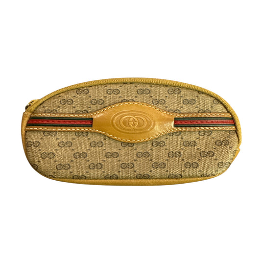 Gucci Micro G Print with Shelly Line Pouch - Clairely Amazing