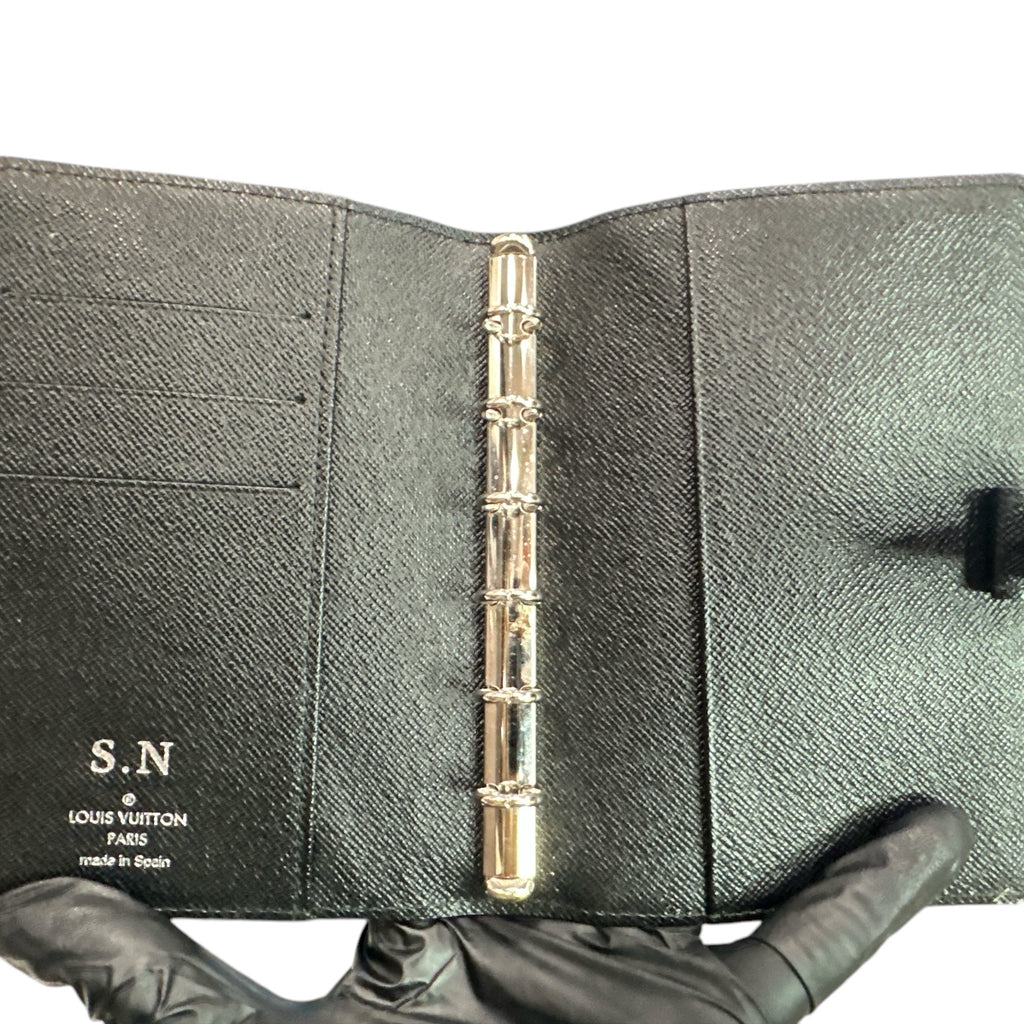 Louis Vuitton  Epi Small Ring Agenda Cover Black - Clairely Amazing
