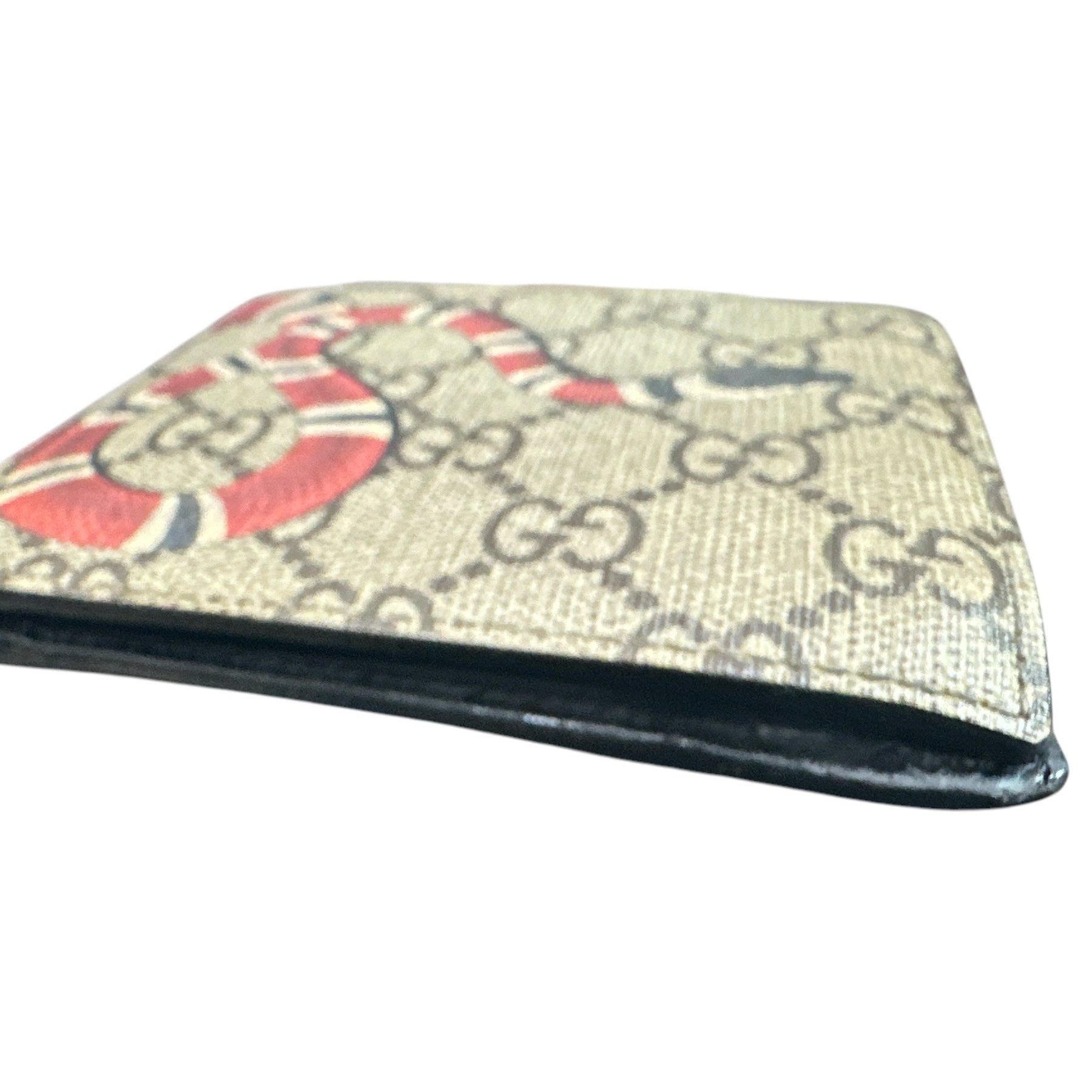 Gucci GG Supreme Canvas King Snake bifold wallet - Clairely Amazing