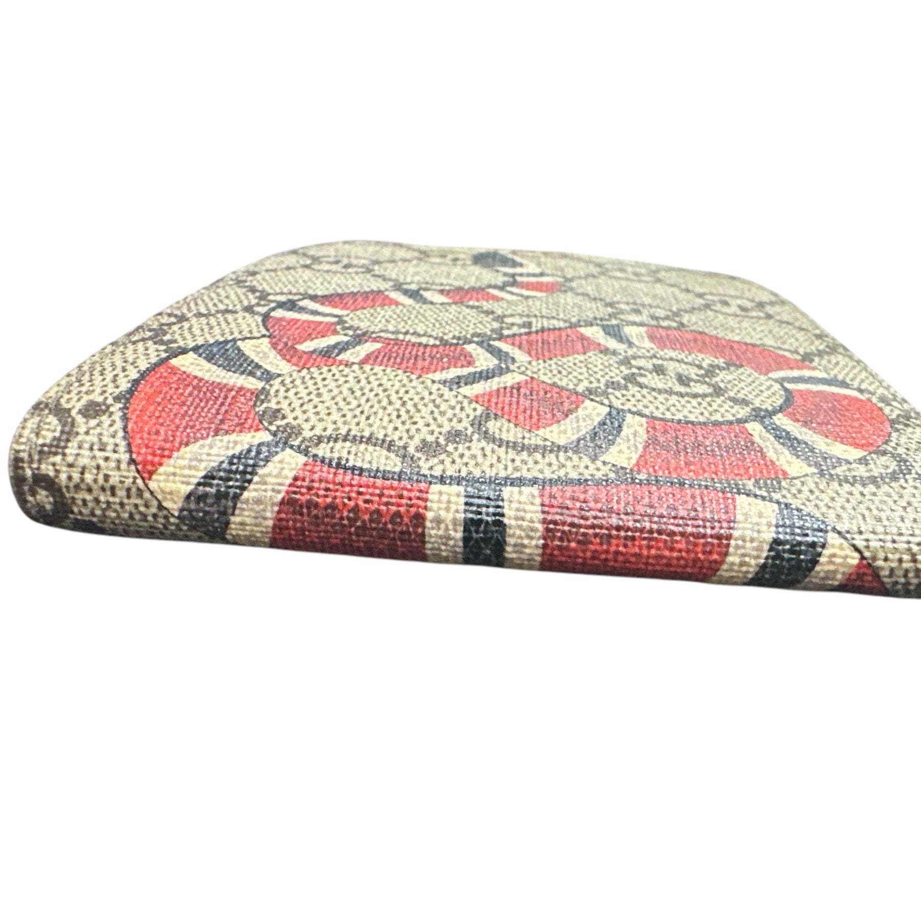 Gucci GG Supreme Canvas King Snake bifold wallet - Clairely Amazing