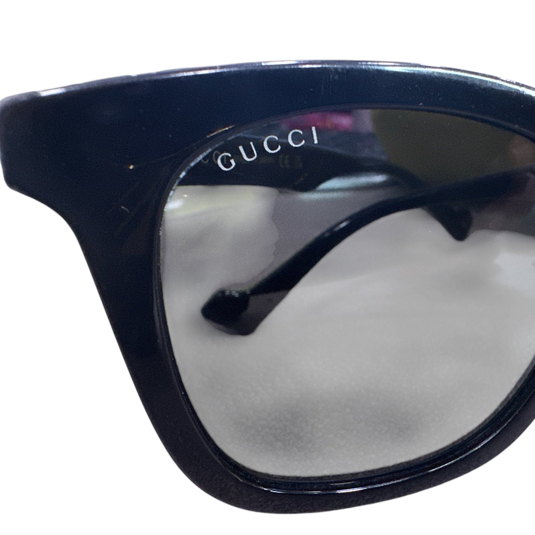 Gucci GG Marmot Black & Gold Sunglasses - Clairely Amazing