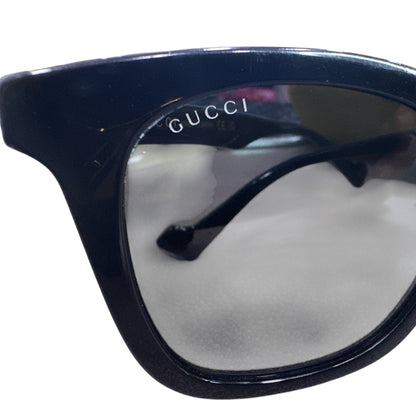 Gucci GG Marmot Black & Gold Sunglasses - Clairely Amazing