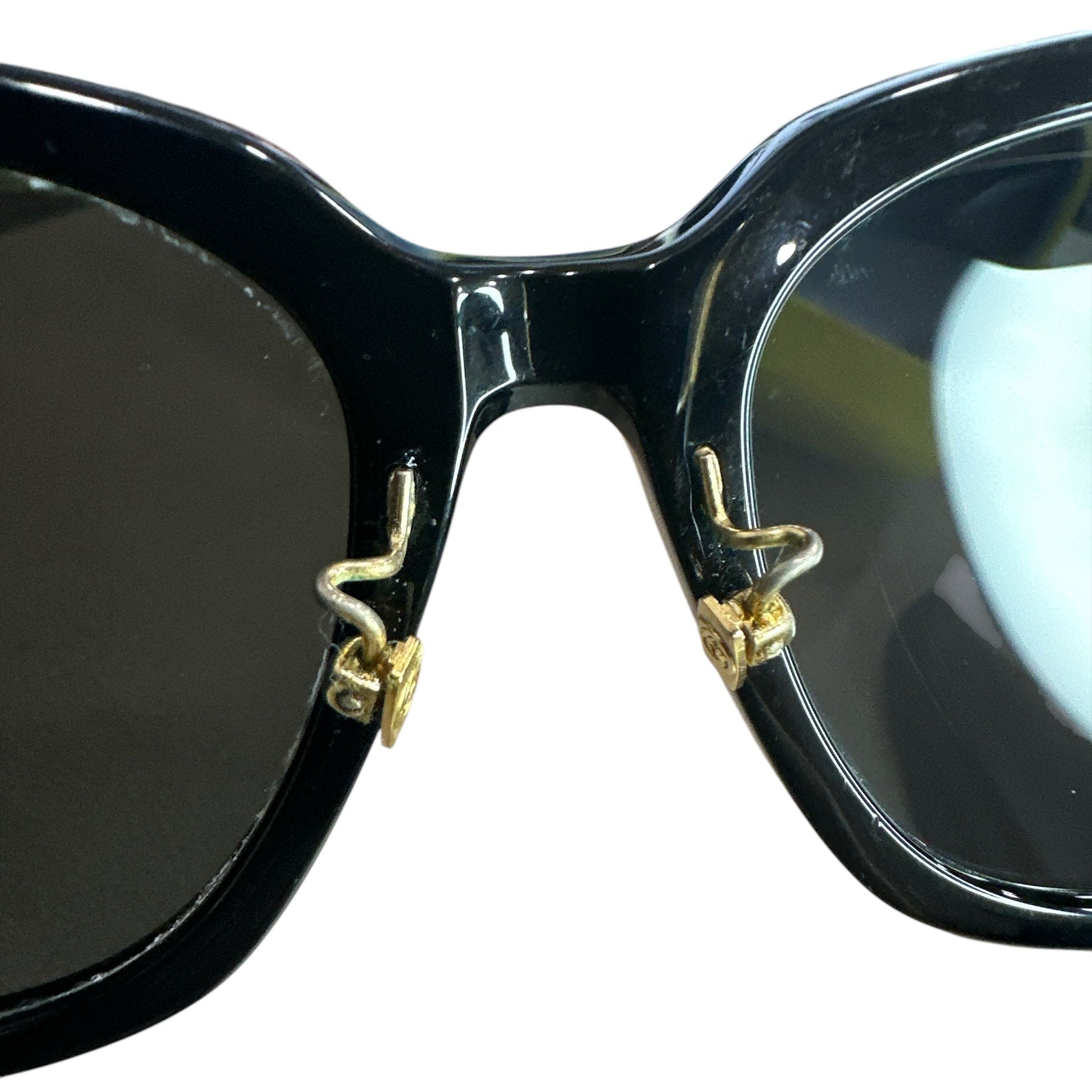 Gucci GG Marmot Black & Gold Sunglasses - Clairely Amazing