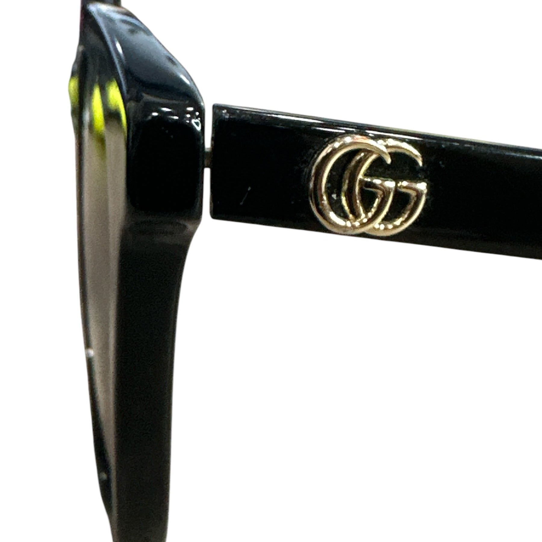 Gucci GG Marmot Black & Gold Sunglasses - Clairely Amazing