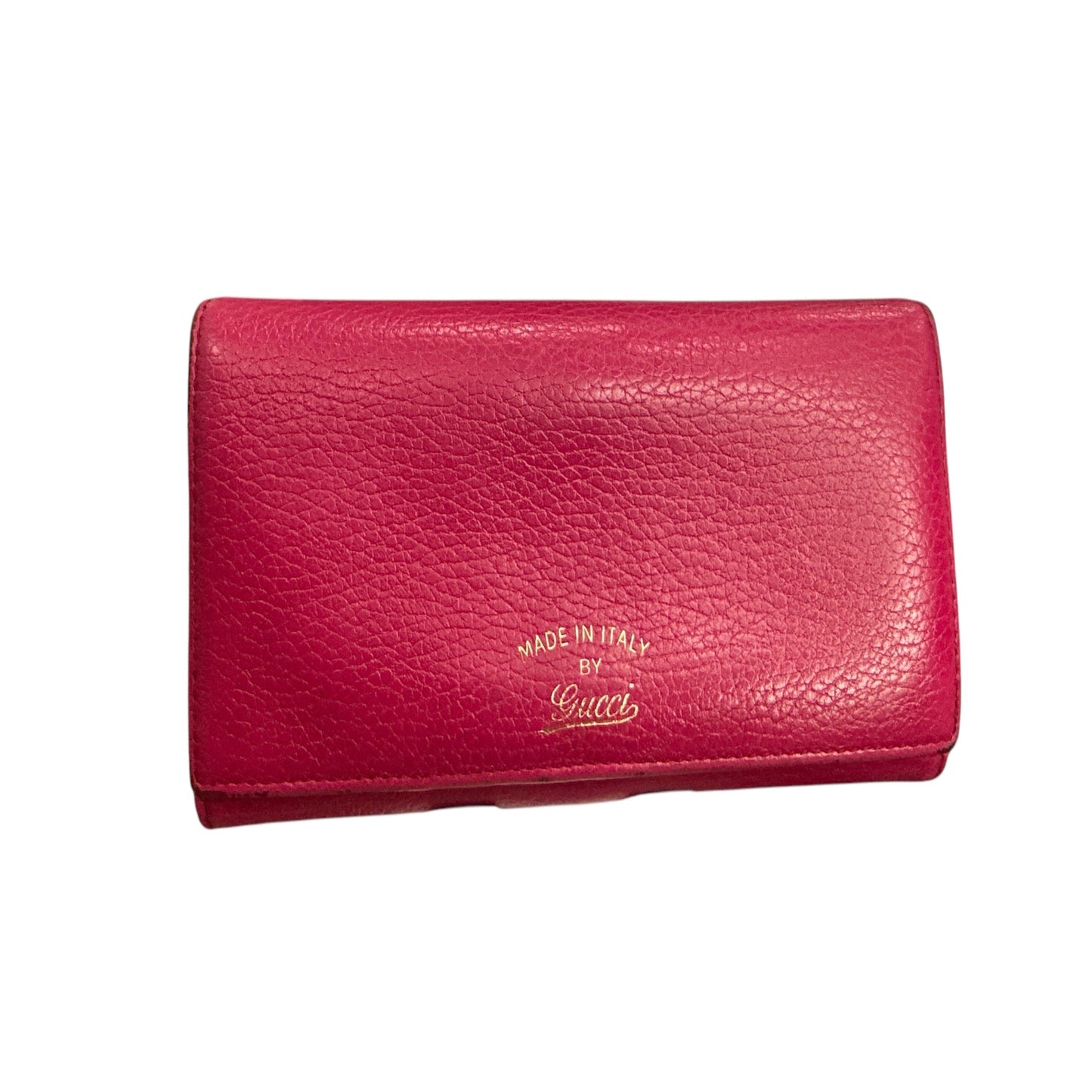 Gucci Calfskin Continental Wallet Blossom - Clairely Amazing