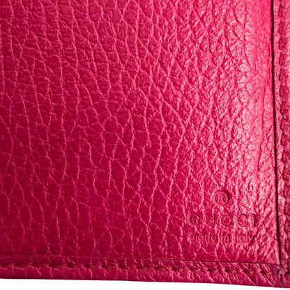 Gucci Calfskin Continental Wallet Blossom - Clairely Amazing