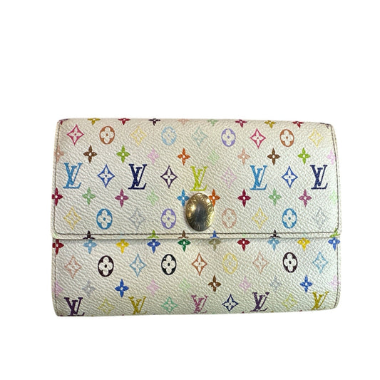 Louis Vuitton 2012 Multicolore Monogram Pattern Sarah Wallet - Clairely Amazing