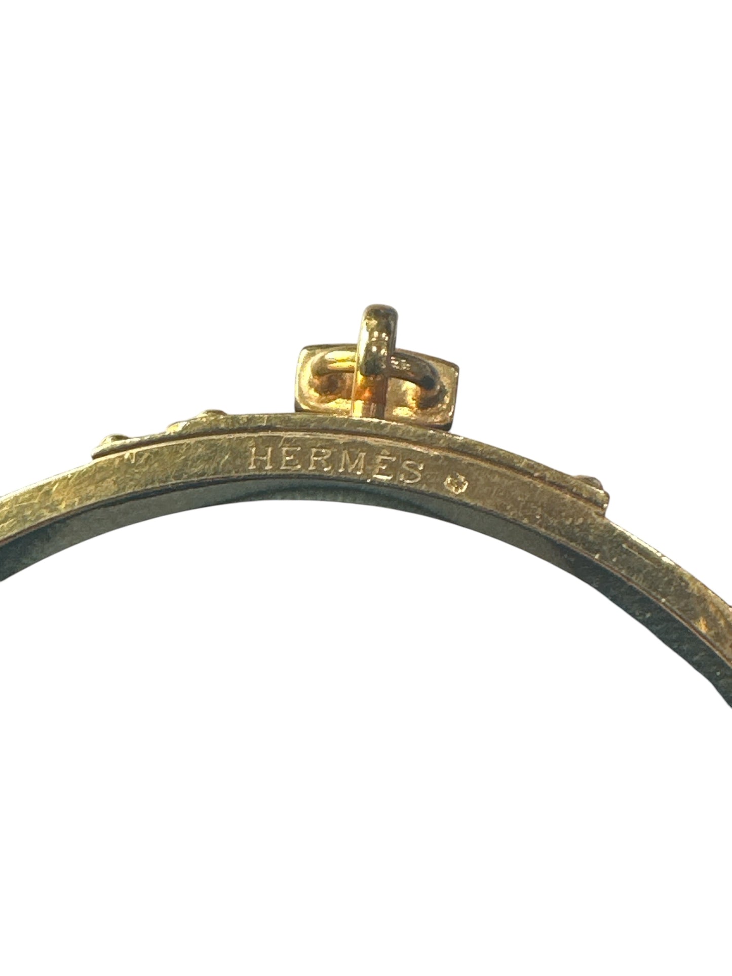 Hermes Kelly Lock Cadena Charm Bracelet - Clairely Amazing