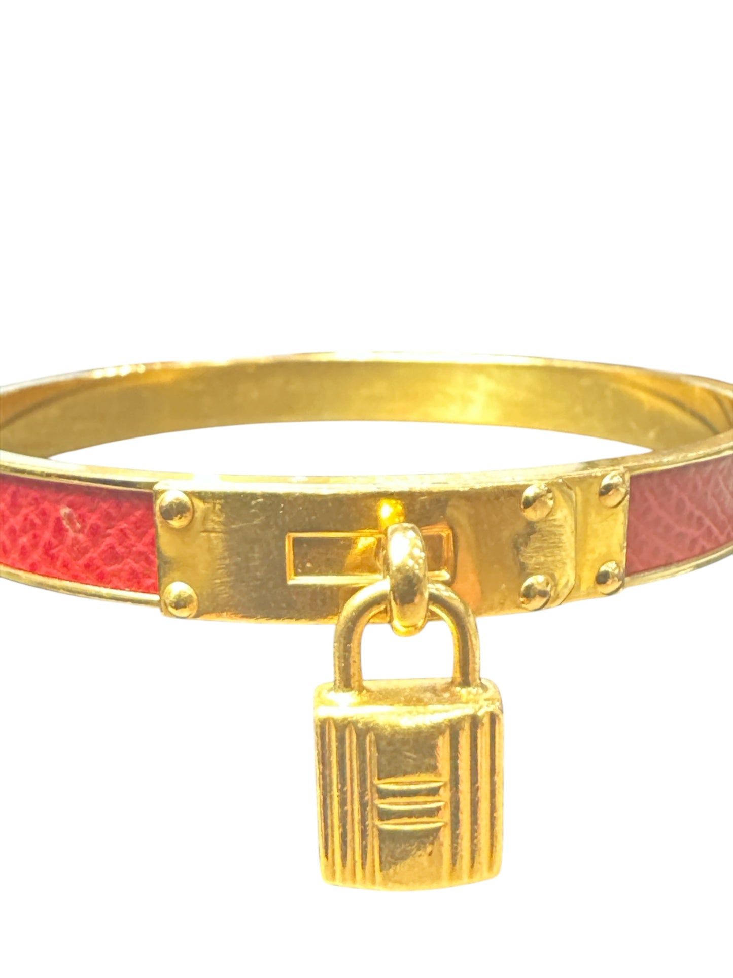 Hermes Kelly Lock Cadena Charm Bracelet - Clairely Amazing