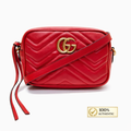 Gucci Marmont Crossbody Bag Red