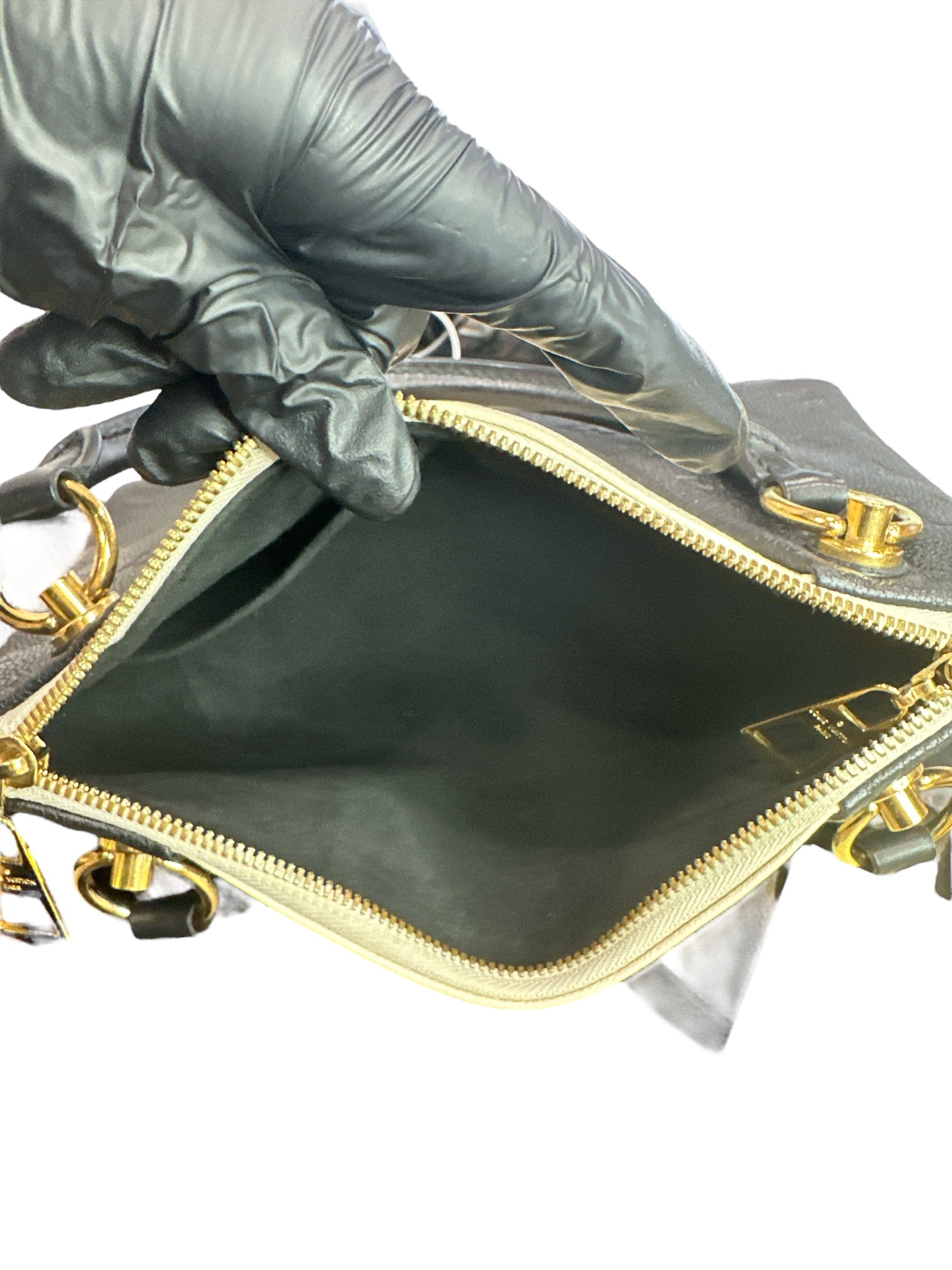 Louis Vuitton  Empreinte V Tote BB Black Creme - Clairely Amazing