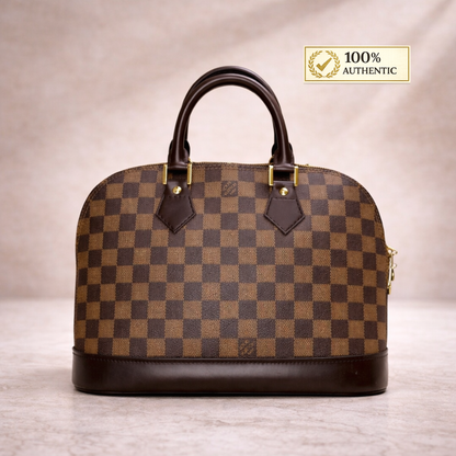Damier Ebene Alma Handbag