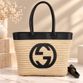 👑Fashion Designer-Inspired Woven Straw Tote Bag | Multiple Styles
