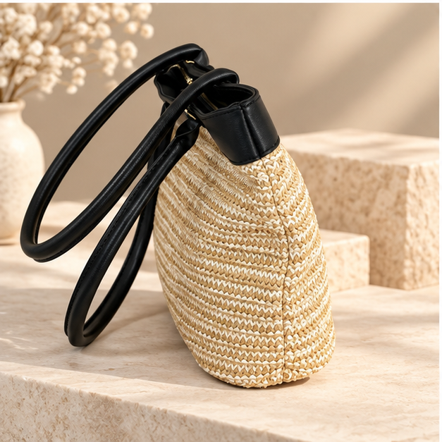 👑Fashion Designer-Inspired Woven Straw Tote Bag | Multiple Styles