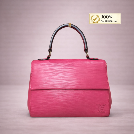 Louis Vuitton Epi Cluny BB in Hot Pink