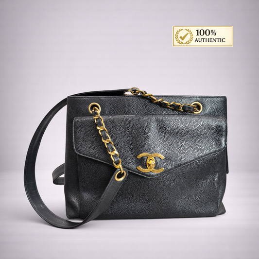 Chanel Caviar CC Tote