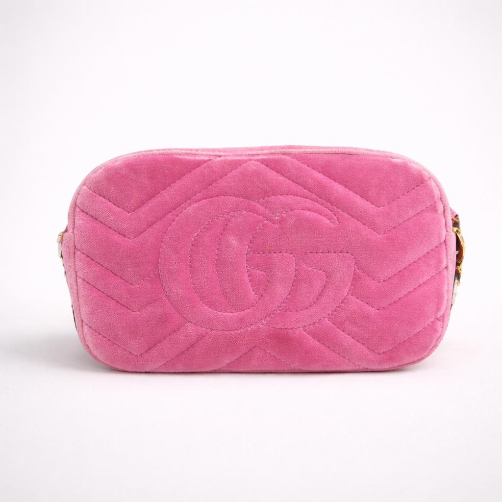 Gucci Velvet Mini Marmont