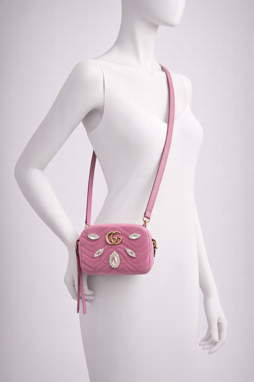 Gucci Velvet Mini Marmont