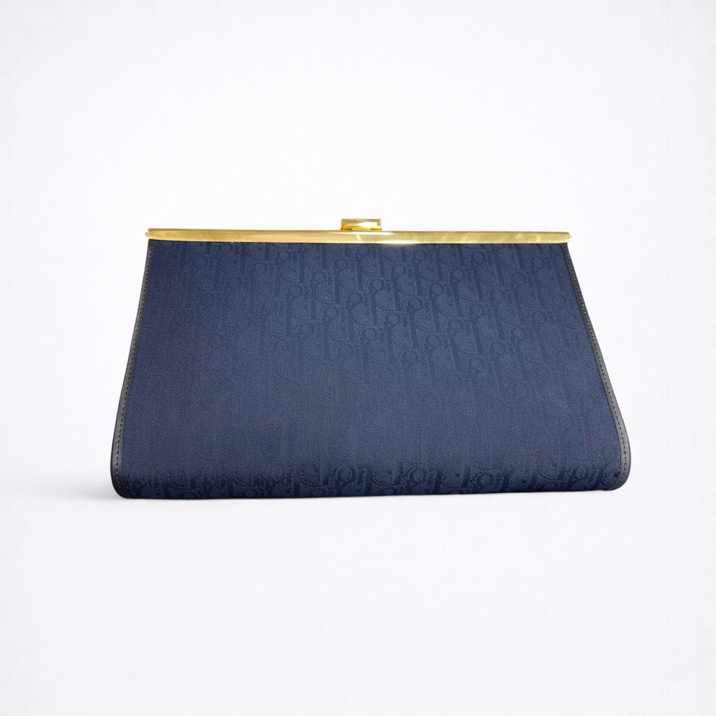 Christian Dior Navy Clutch
