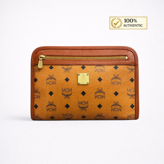 MCM Visetos Clutch Bag