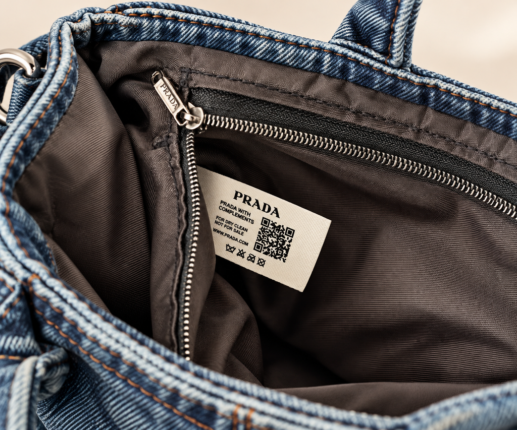 👑 GWP Prada Denim Tote Bag | 3 Colors | Detachable Shoulder Strap