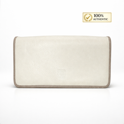 Loewe Beige Brown Continental Wallet