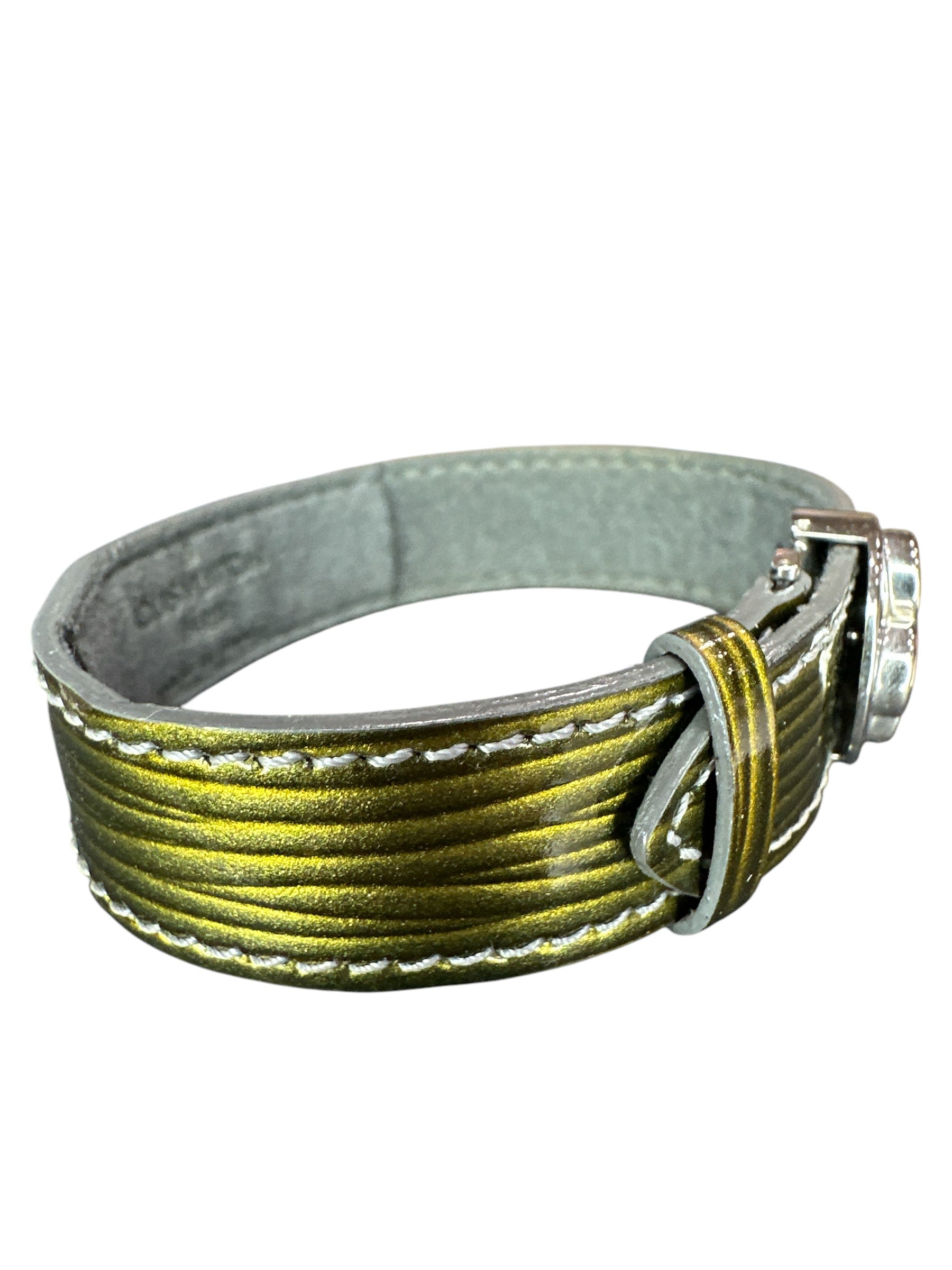 Louis Vuitton Olive Epi Leather Wish Bracelet - Clairely Amazing