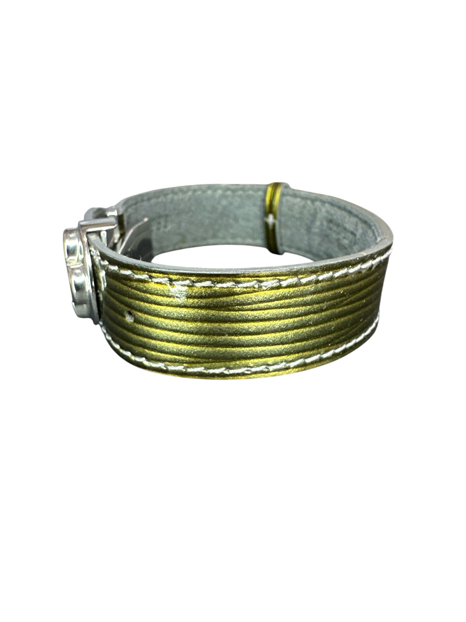 Louis Vuitton Olive Epi Leather Wish Bracelet - Clairely Amazing