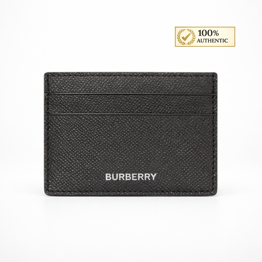 Burberry Black Leather Cardholder