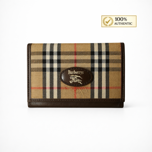 Burberrys Vintage Card Wallet