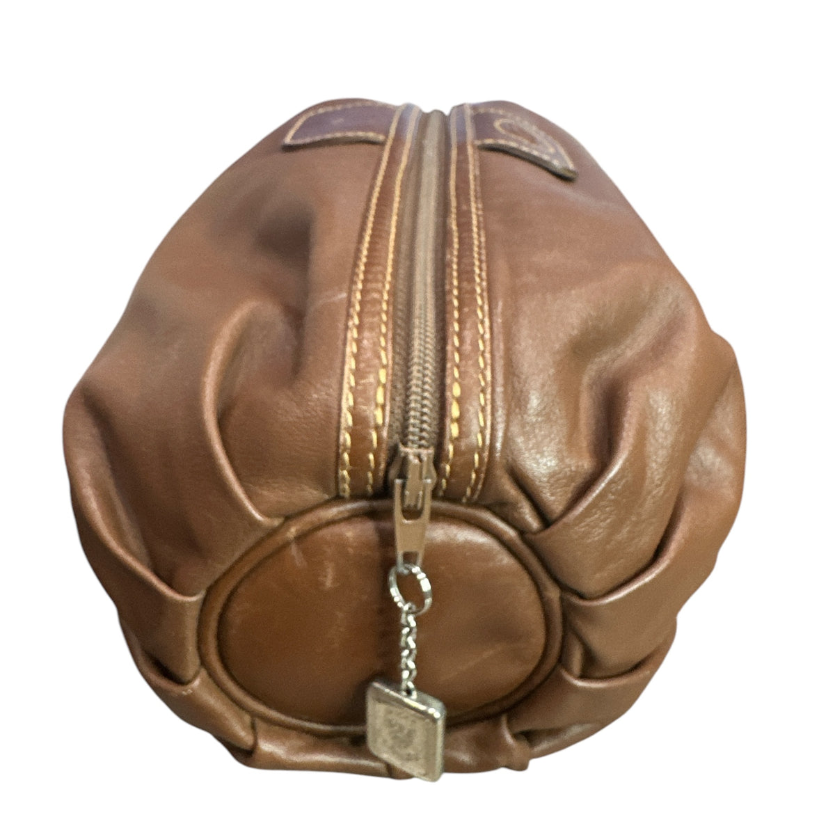 Gucci Vintage GG Logo Brown Pouch RARE - Clairely Amazing